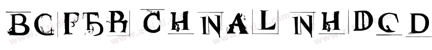 Bonky Serif Regular字体转换 Bonky Serif Regular字体转换
